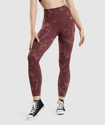 Gymshark Adapt Camo Seamless Leggings Dam Rosa Bruna | SE 2281TCE